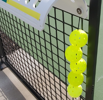Ball Storage at the Rack "The Pickle-Line"
