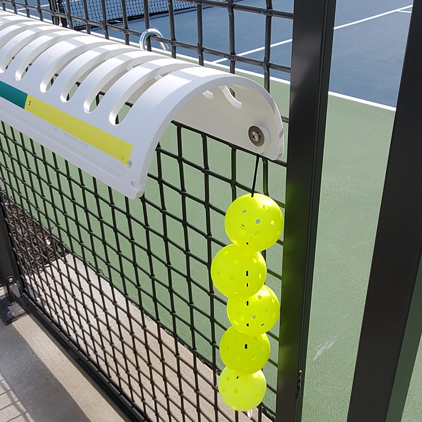 Ball Storage at the Rack "The Pickle-Line"